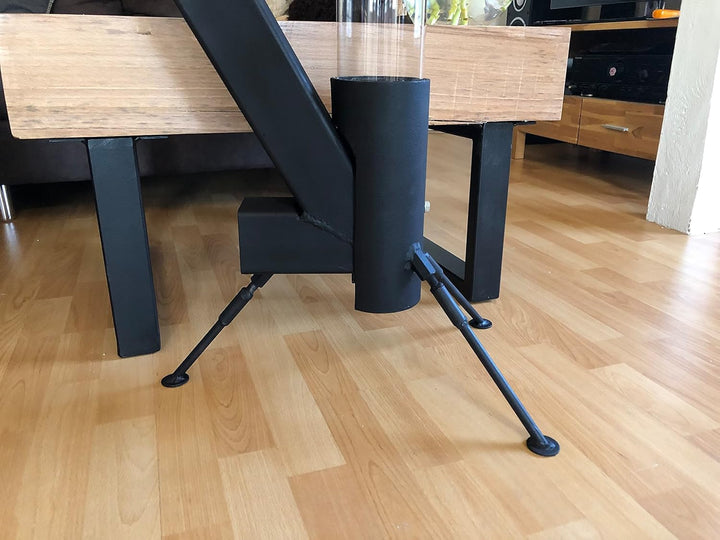 Pelletfackel Feuerrohr Bausatz mit Glas