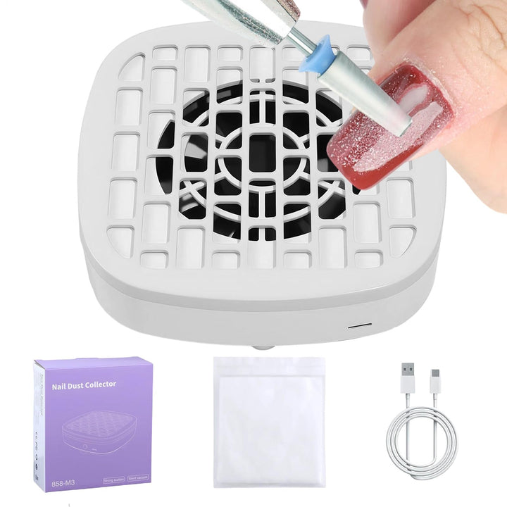 Staubsammler Nail Tech – geräuscharmer Nagelventilator, Staubsammler, leistungsstarkes Saug-Reinigun