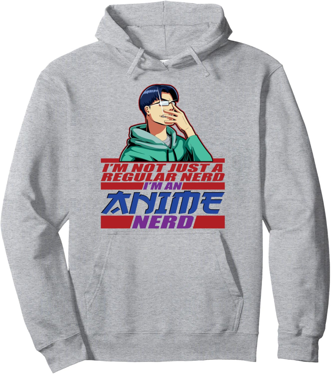 Anime, Herren, Jungen, I'm An Anime Nerd, Manga, Kawaii Funny Pullover Hoodie
