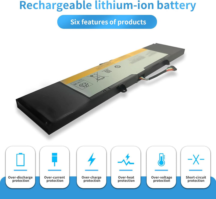 L13M4P02 L13N4P01 121500250 121500251 5B10K10190 Laptop Batterie Ersatz für Lenovo Erazer Y50 Y50-70