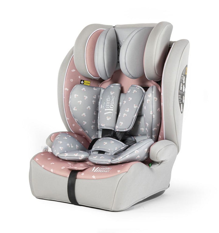 Tataway Minnie Mouse I-SIZE R129 Auto-Rücksitz. Kindersicherheitsheber mit einer Höhe von 76 bis 150
