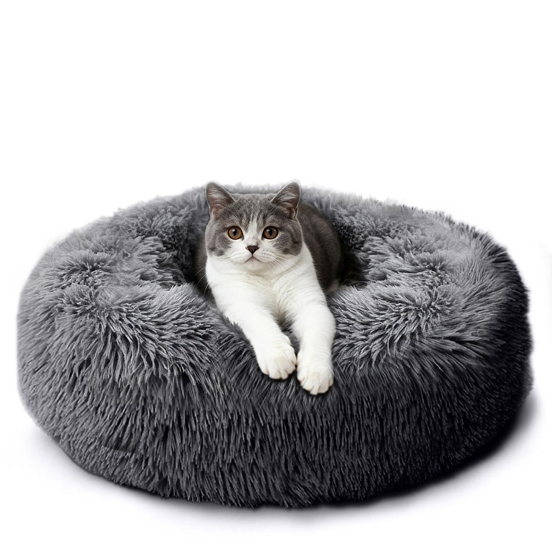CALIYO Katzenbett Flauschig, Hundebett Kleine Hunde, Katzenkissen Hundekissen Waschbar, Trocknergeei