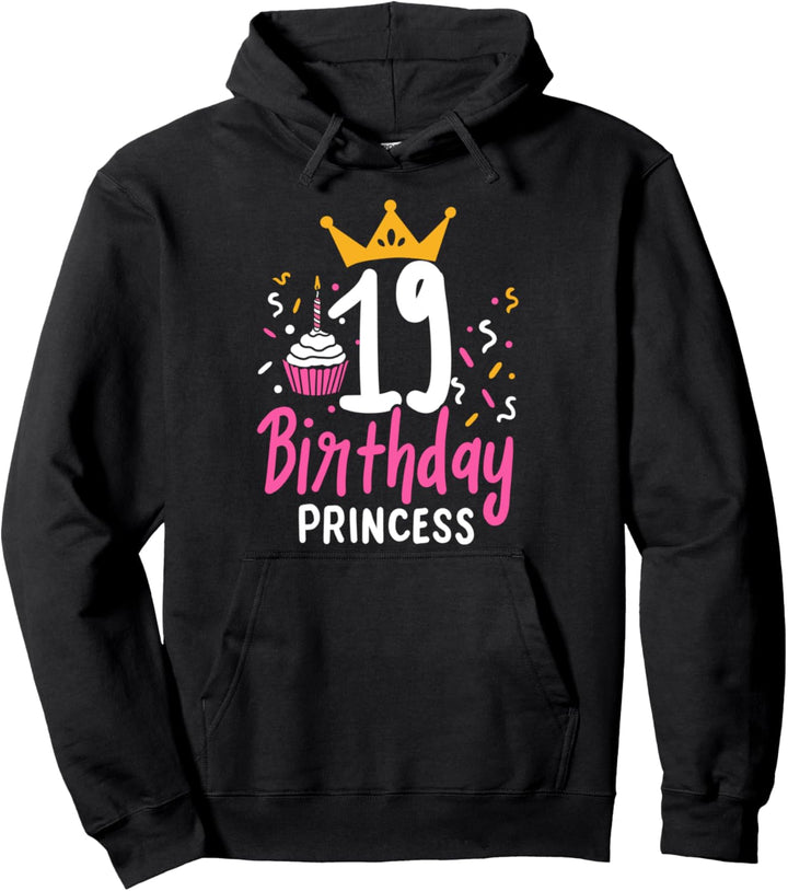 19. Geburtstag Frauen Mädchen Pullover Hoodie