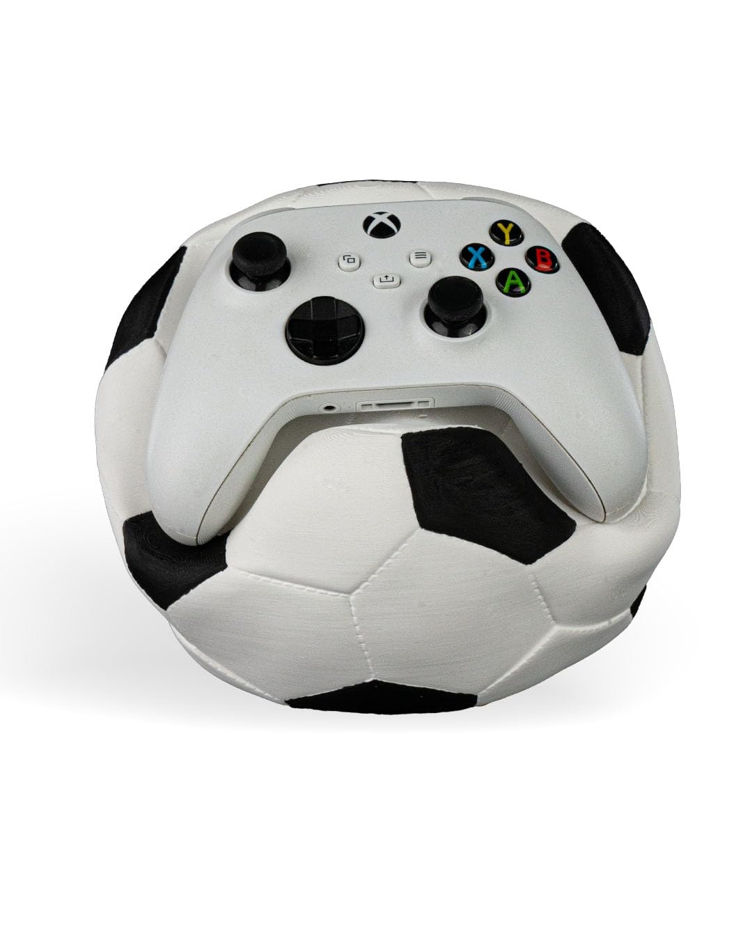 Controller-Halter Fussball – 3D-Gedruckter Standfuss für PlayStation & Xbox | Gamepad Ständer | Deko