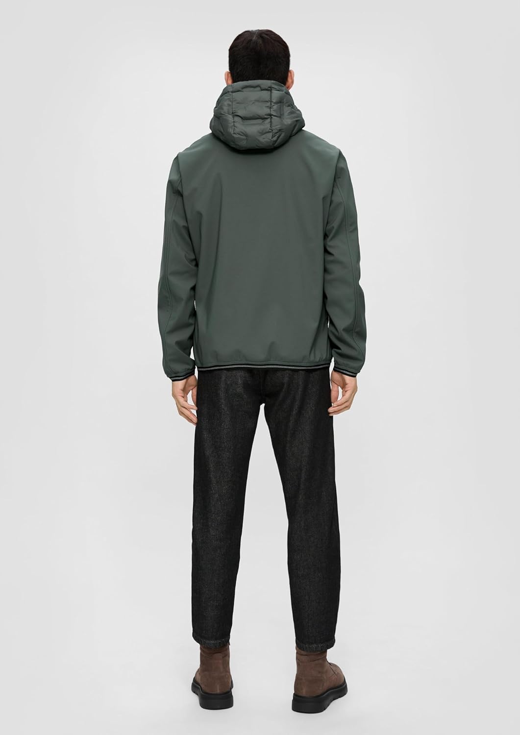 s.Oliver Herren Outdoor Jacke, M Grün