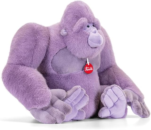 Trudi Gorilla Giorgio Plüsch, Geschenkidee | 48x45x37zm Grösse XXL | Exotische Tiere | Modell 27925