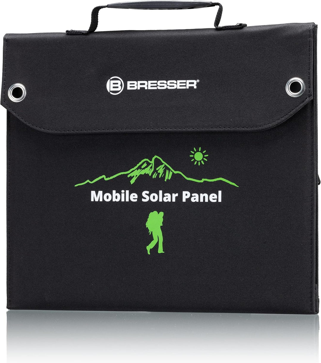 Bresser Solar Ladegerät 40W mit 1x DC- und 3x USB-A-Anschlüssen inkl. USB-A-Buchse mit QC3.0 zur Sch