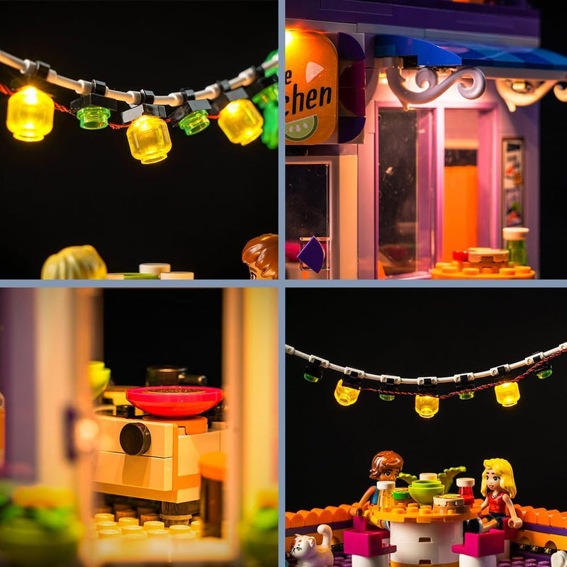 Led Licht Set Kompatibel mit Lego Friends Heartlake City Community Kitchen 41747 (Kein Modell), Deko