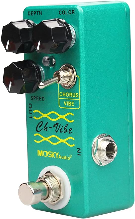 Mosky CH-VIBE - Chorus/Vibrato-Pedal im Vintage-Stil