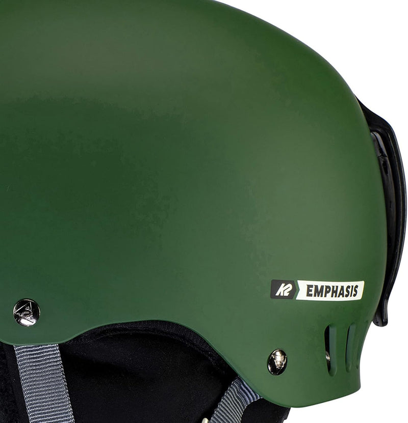 K2 Helme/Gesichtsschoner Damen Helm Emphasis forest green S (51 - 55 cm), forest green S (51 - 55 cm