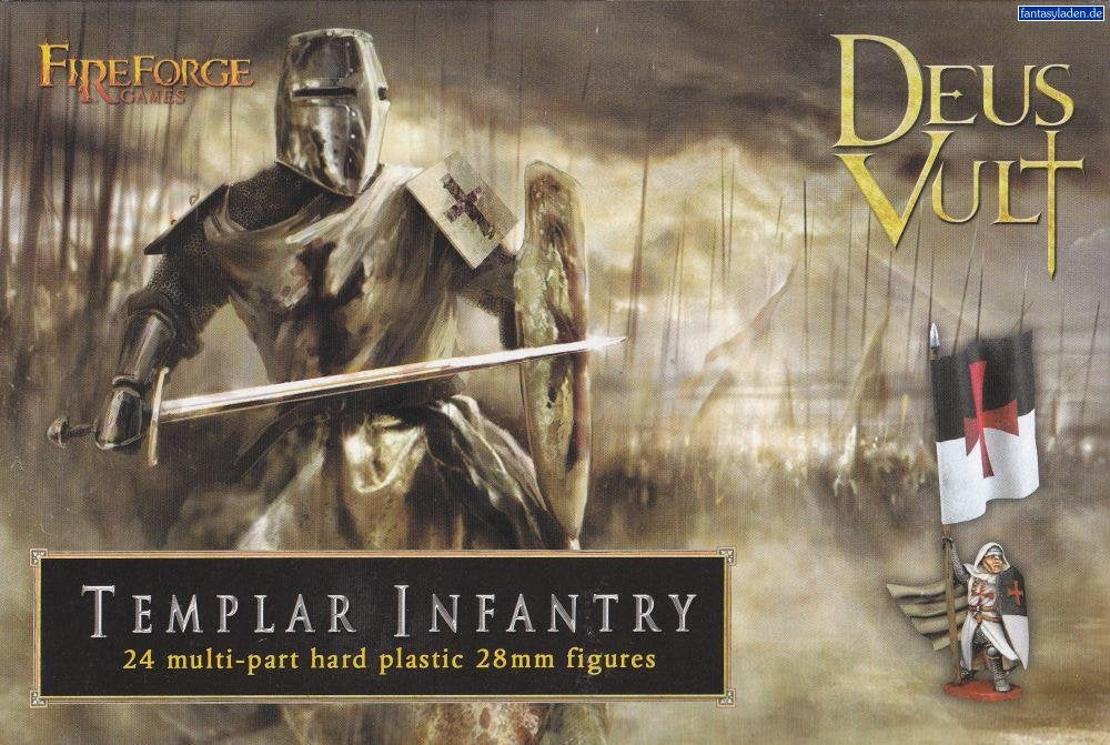 Deus Vult: Templar Infantry by FIREFORGE GAMES