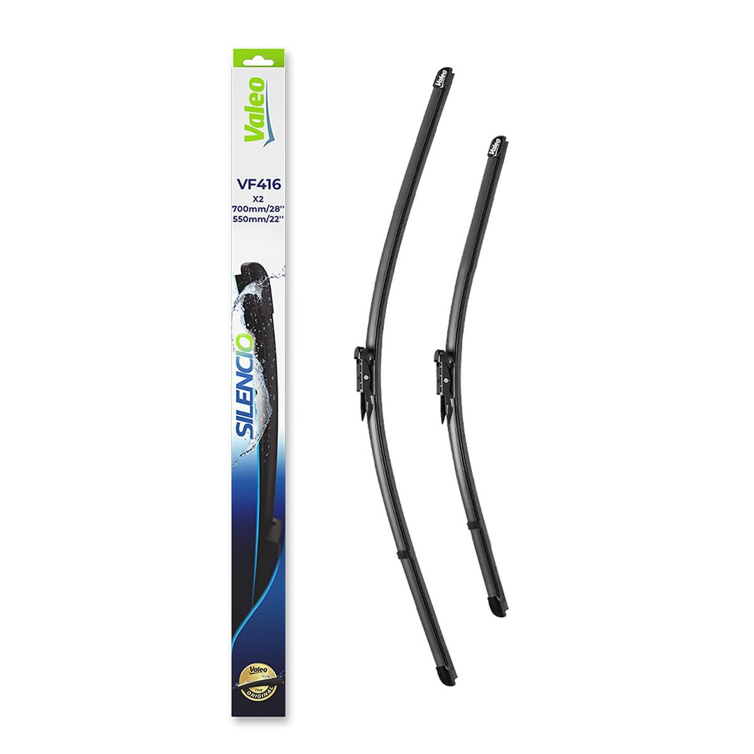 Valeo Silencio VF416 Wischerblatt 574329 Vorderansicht: 700mm / 550mm Menge 2 Einheiten (für Fahrzeu