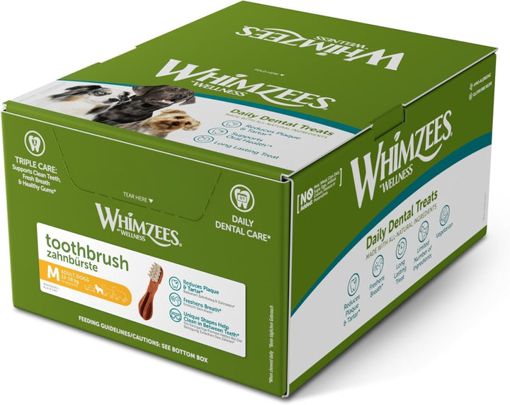 Whimzees Zahnbürste grösse M / 75 St. im Display, 1er Pack (1 x 2.25 kg)