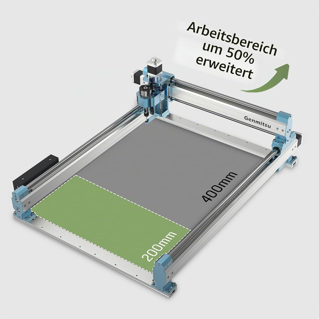 4040-PRO Y-Achsen-Erweiterungssatz, 4040 Upgrade auf 4060, CNC-Zubehör für 4040-PRO CNC-Fräsmaschine