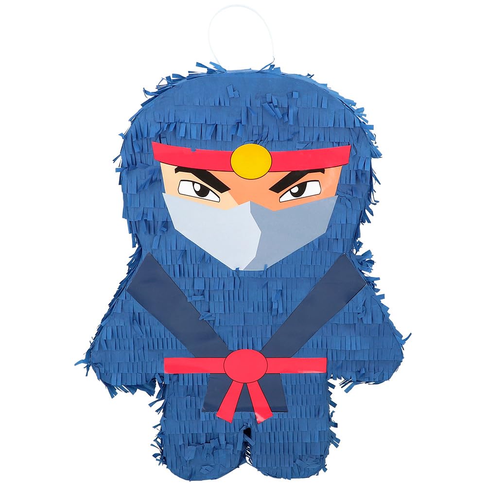 Boland - Pinata Ninja, Partyspiel, Hängedeko, Dekoration für Geburtstag, Mottoparty und Karneval