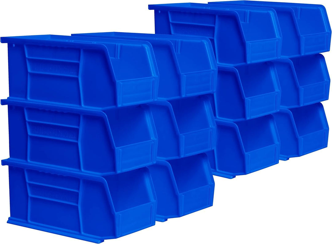 Akro-Mils 30230 AkroBins Plastic Storage Bins, Space-Saving Stackable Bins for Garage, Pantry, Craft
