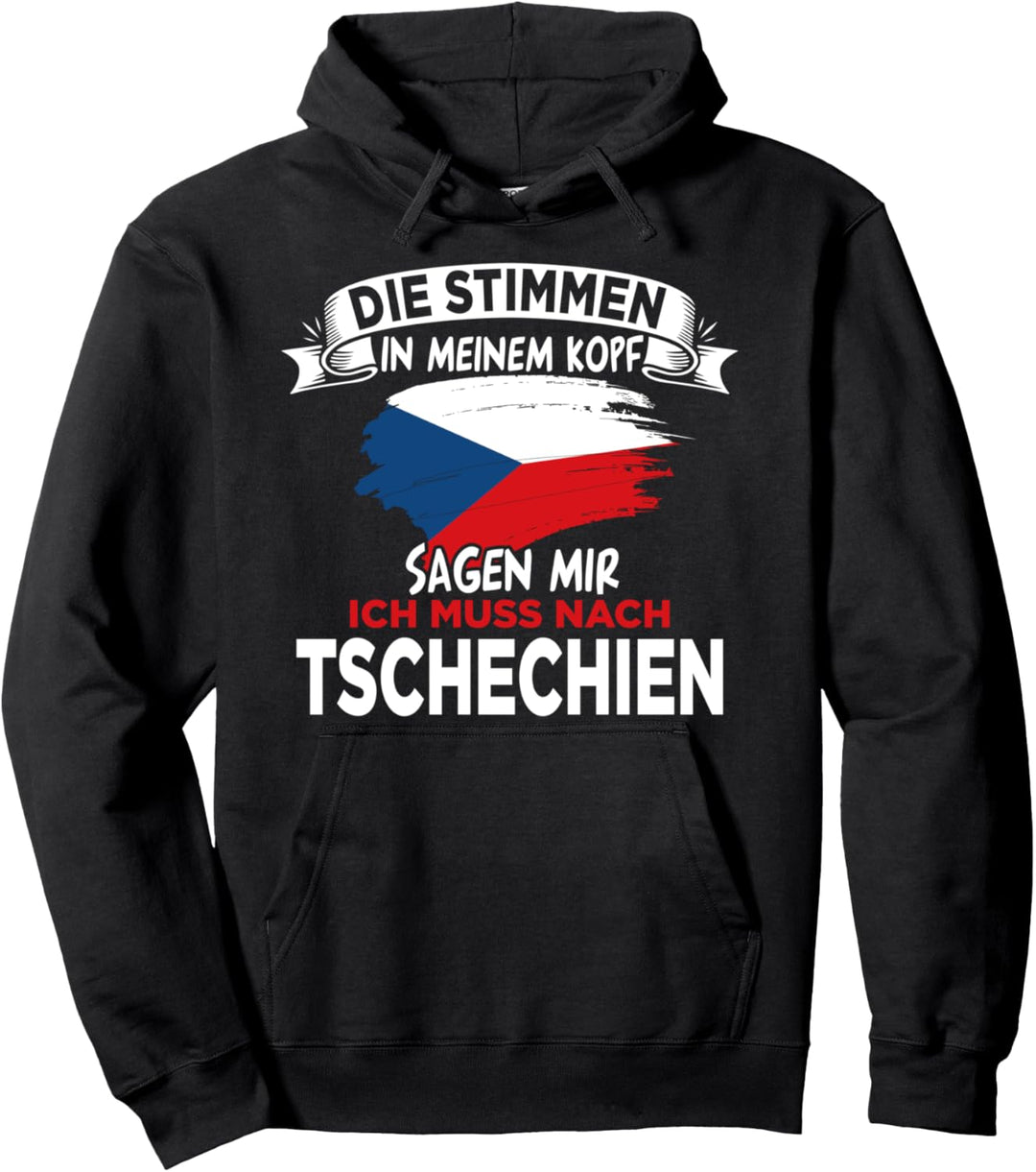 Czechia Ceska Reuplika Tschechin Tscheche Tschechien Pullover Hoodie