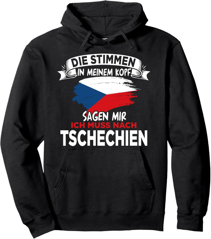 Czechia Ceska Reuplika Tschechin Tscheche Tschechien Pullover Hoodie