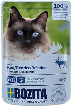 Bozita Pouch Häppchen in SOssE mit Rentier - Doppelpack - 2 x 12 x 85g