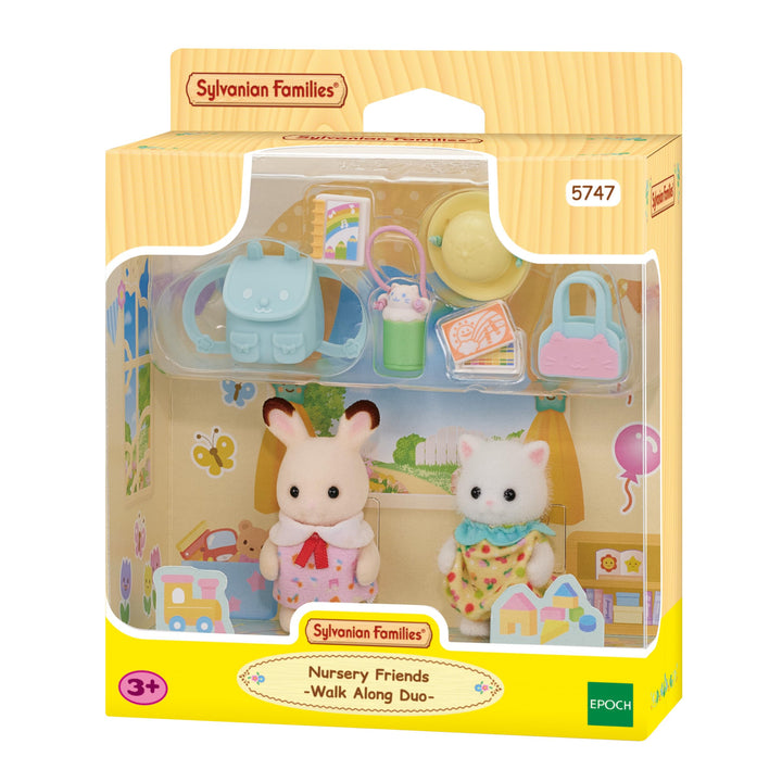 Sylvanian Families - 5747 Erlebniskindergarten Freunde “Sonnenschein” - Figuren für Puppenhaus