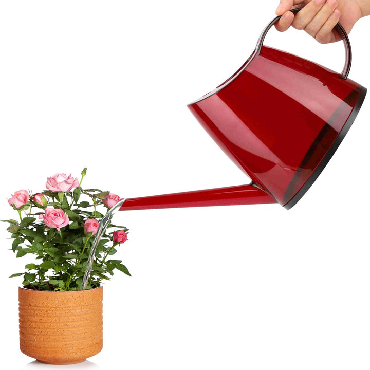 Giesskanne für Zimmerpflanzen, Loft Flower Care Giesskanne, 1,2L Pflanzengiesskanne mit langem Ausla