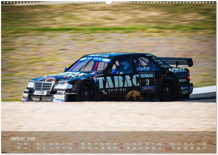 Motorsport aus Affalterbach (Wandkalender 2026 DIN A2 quer), CALVENDO Monatskalender: Ein Kalender f