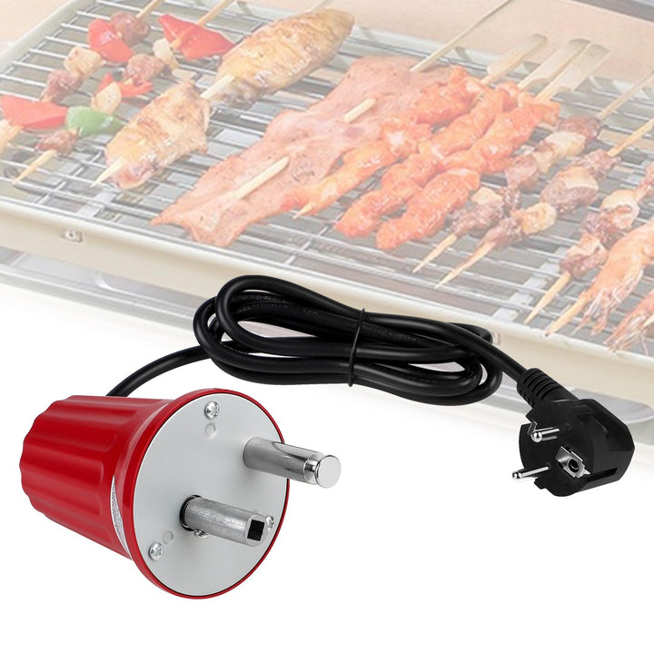 Grillmotor Elektromotor Grill Barbecue Rotisserie-Motor ABS DC 220V-240V Regelbar Outdoor BBQ Grill