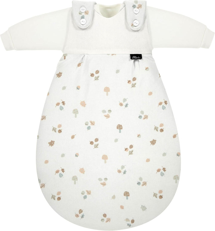 Alvi Baby Mäxchen Original | Babyschlafsack 3-teilig | Alvi Aussensack & zwei Innensäcke | Kindersch