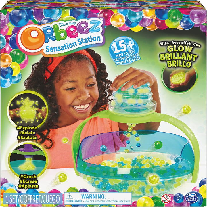 Orbeez Sensations Station Set - Nachfolgeset vom Orbeez Challenge Set mit im Dunkeln leuchtenden und