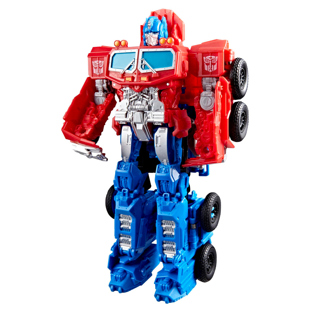 Transformers Smash Changers Optimus Prime Action-Figur, lässt Sich vom Roboterspielzeug in einen Tru