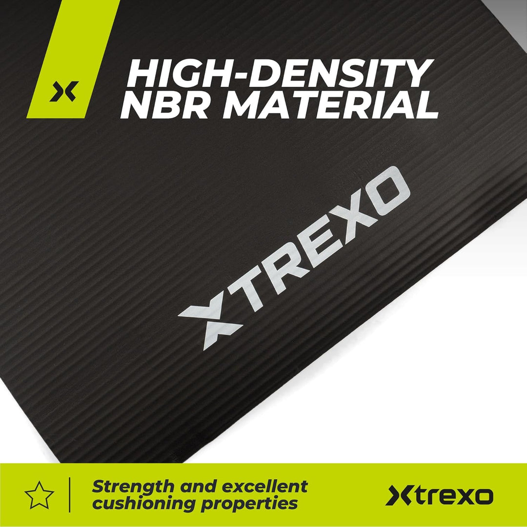 TREXO NBR Übungsmatte in Hellrosa 183 x 61 cm Material von aussergewöhnlicher Haltbarkeit und Flexib