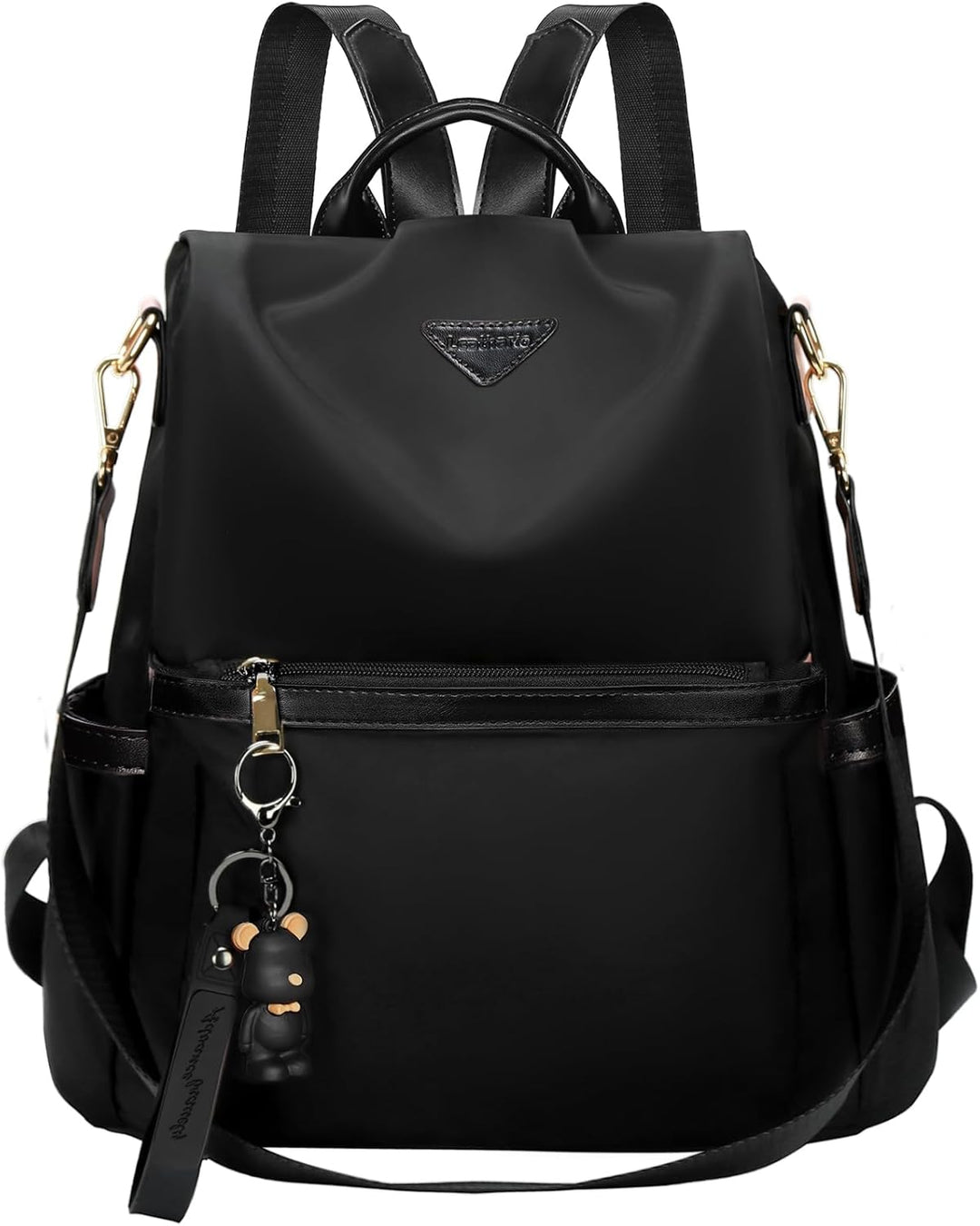 Leathario Rucksakck Damen klein,Diebstahlsicher Cityrucksack,PX4 Wasserdichtere Rucksackhandtasche,E