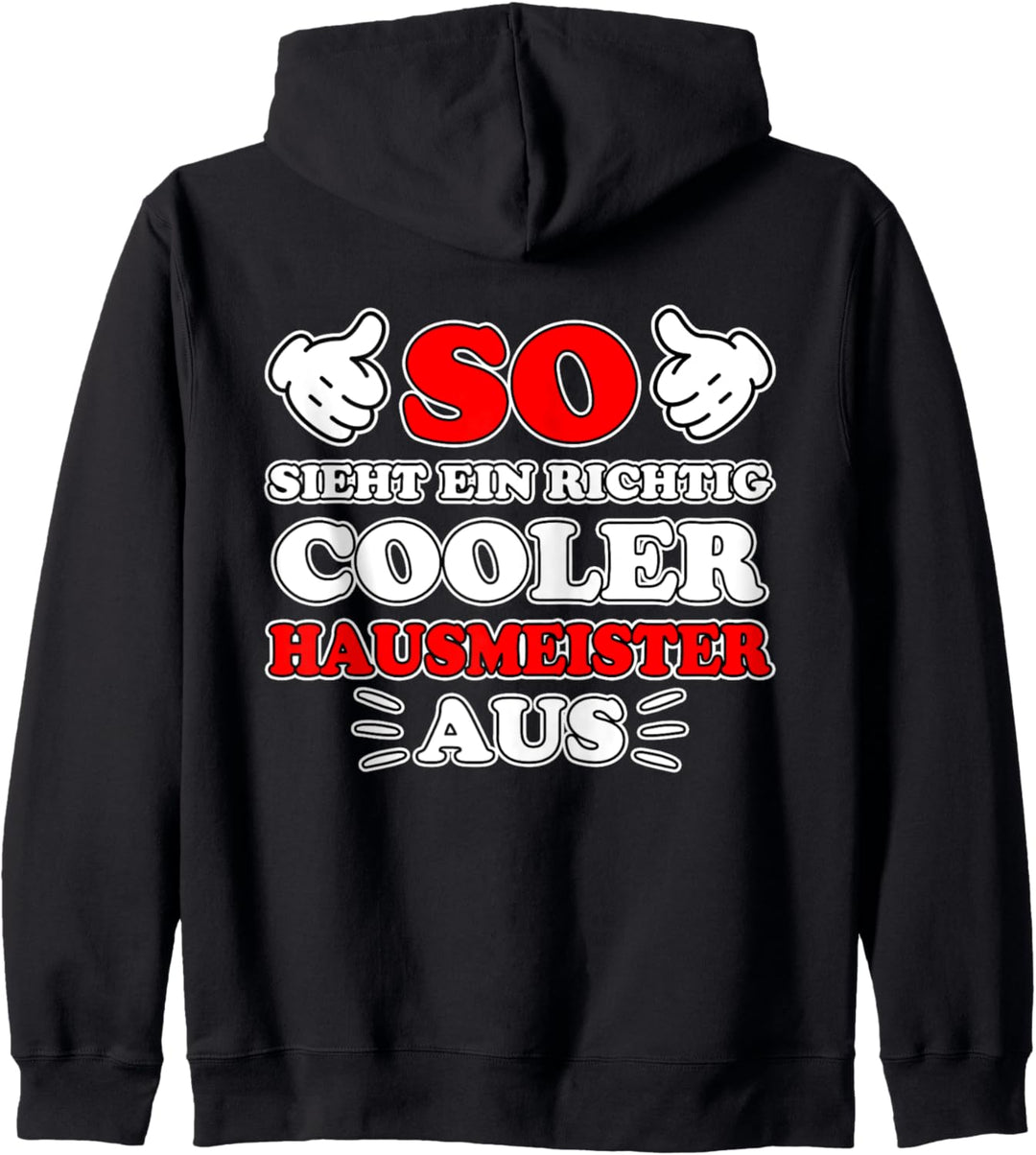 Hausmeister Spruch Haustechniker Beruf Lustiges Hausmeister Kapuzenjacke