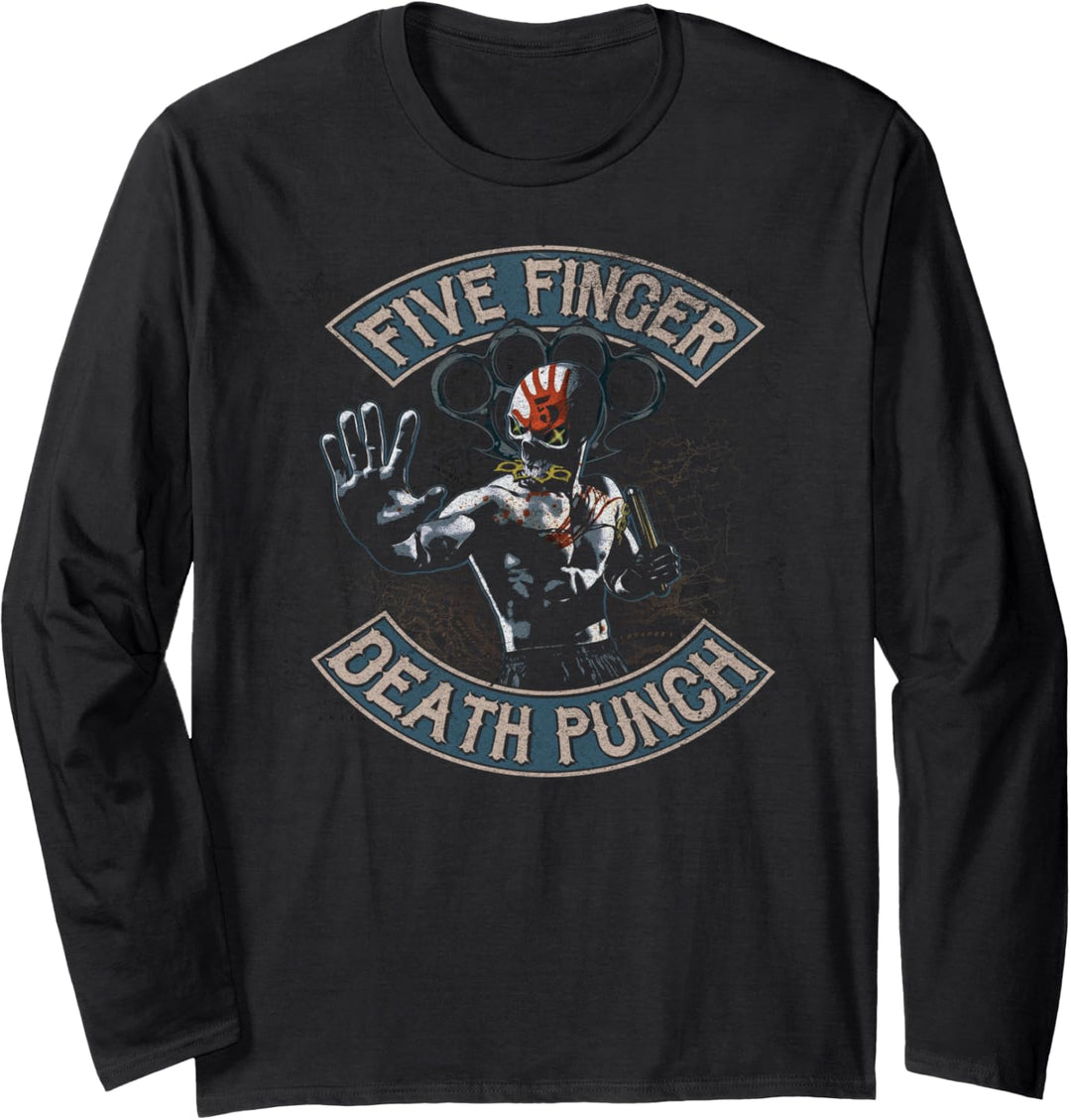 5FDP - Skully World Langarmshirt