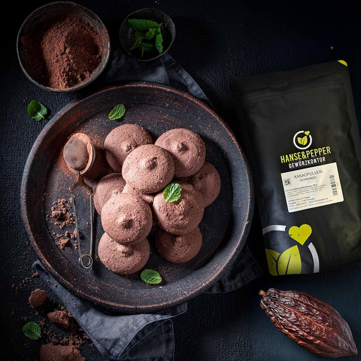 1kg Kakaopulver natürlich ohne Zusätze Backkakao Heisse Schokolade Kakao Pulver Rohkakao Back Kakao