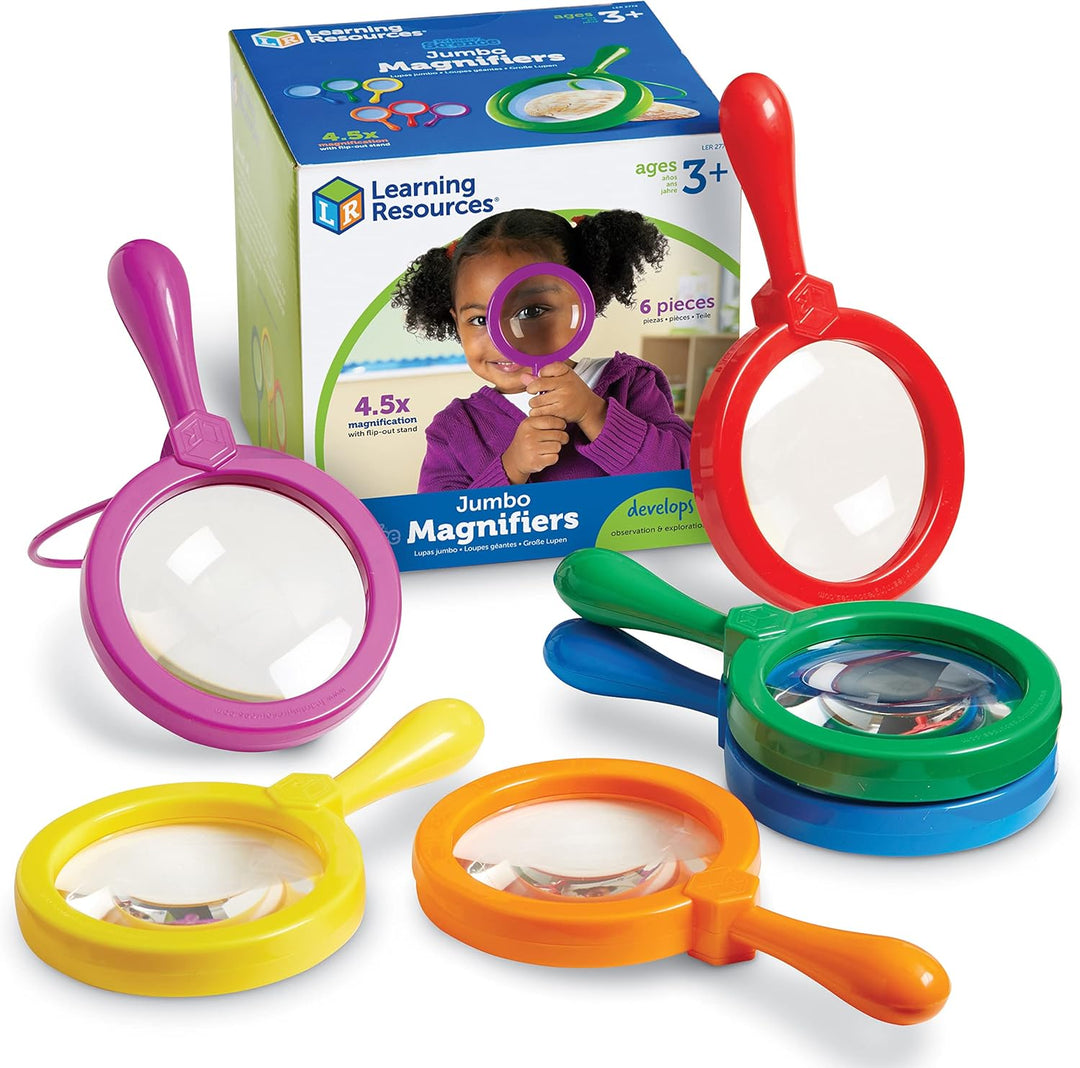 Learning Resources Primary Science Jumbo-Lupen 1 Mehrfarbig, 1 Mehrfarbig