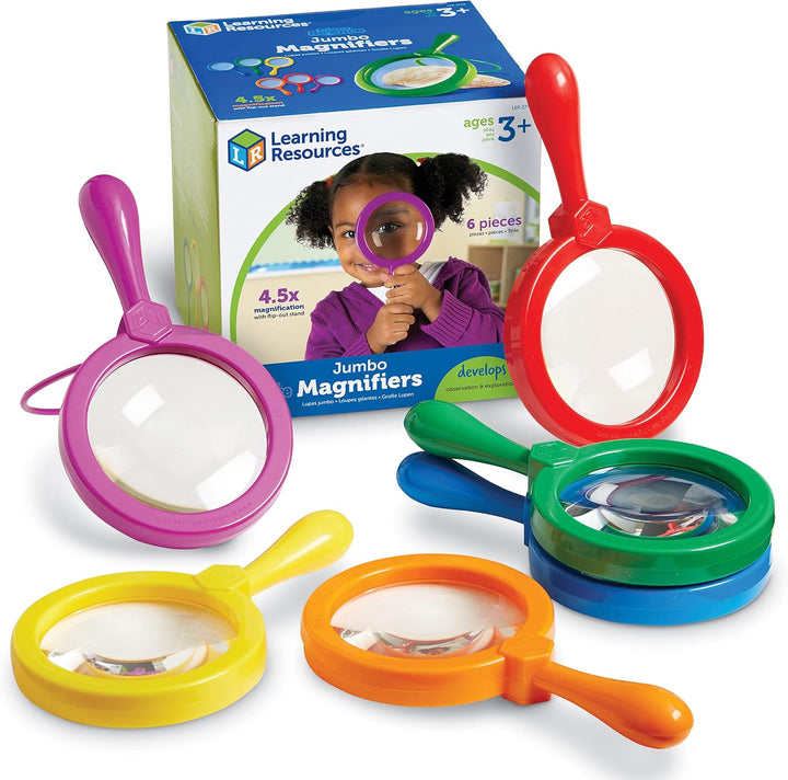 Learning Resources Primary Science Jumbo-Lupen 1 Mehrfarbig, 1 Mehrfarbig