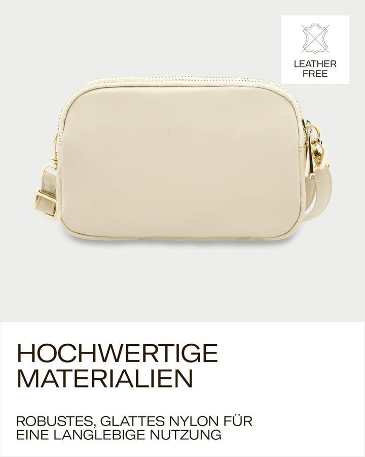 Picard Damen Schultertasche PINA aus Nylon Klein | mit Reissverschluss | Schultertasche | Alltag, Au
