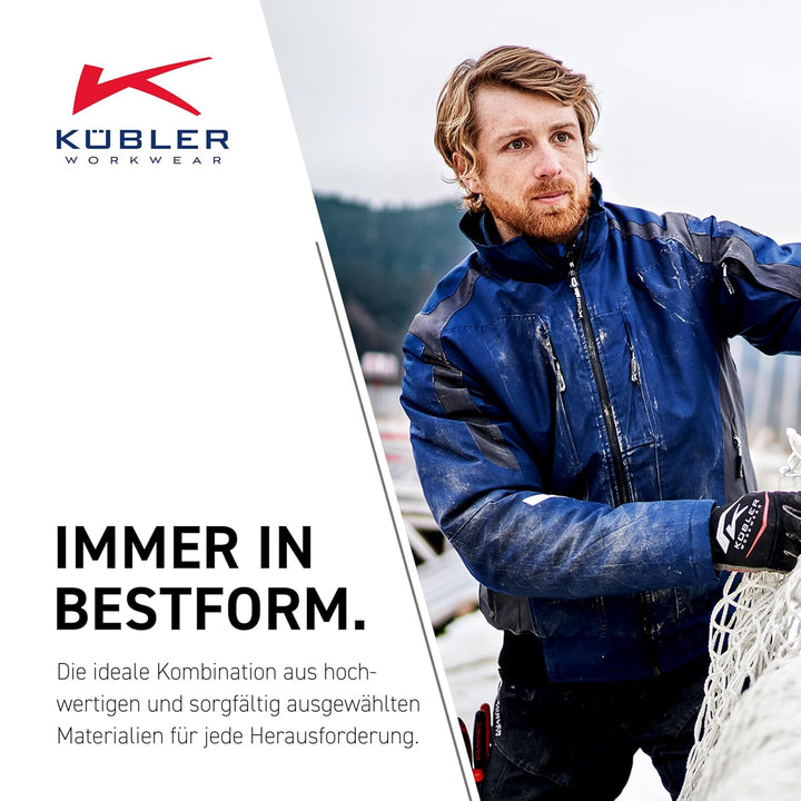 KÜBLER Workwear Unisex Jacket Jacket Classiq Organiq Size 50 in anthracite (pack of 1) S Anthrazit /