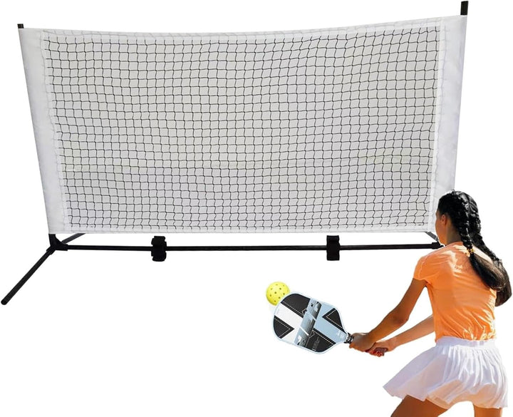 Portable Pickleball Net, Compact Tennis Ball Trainer Net, Quick Setup Home Equipment, Pickleball Equ