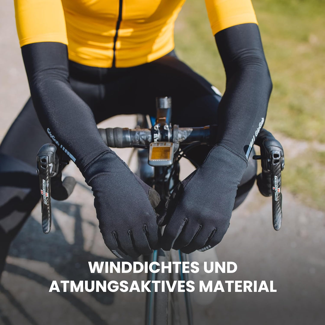 GripGrab Raptor Winddichte Profi Fahrrad Übergangshandschuhe Ungepolsterte Frühling Herbst Radsport