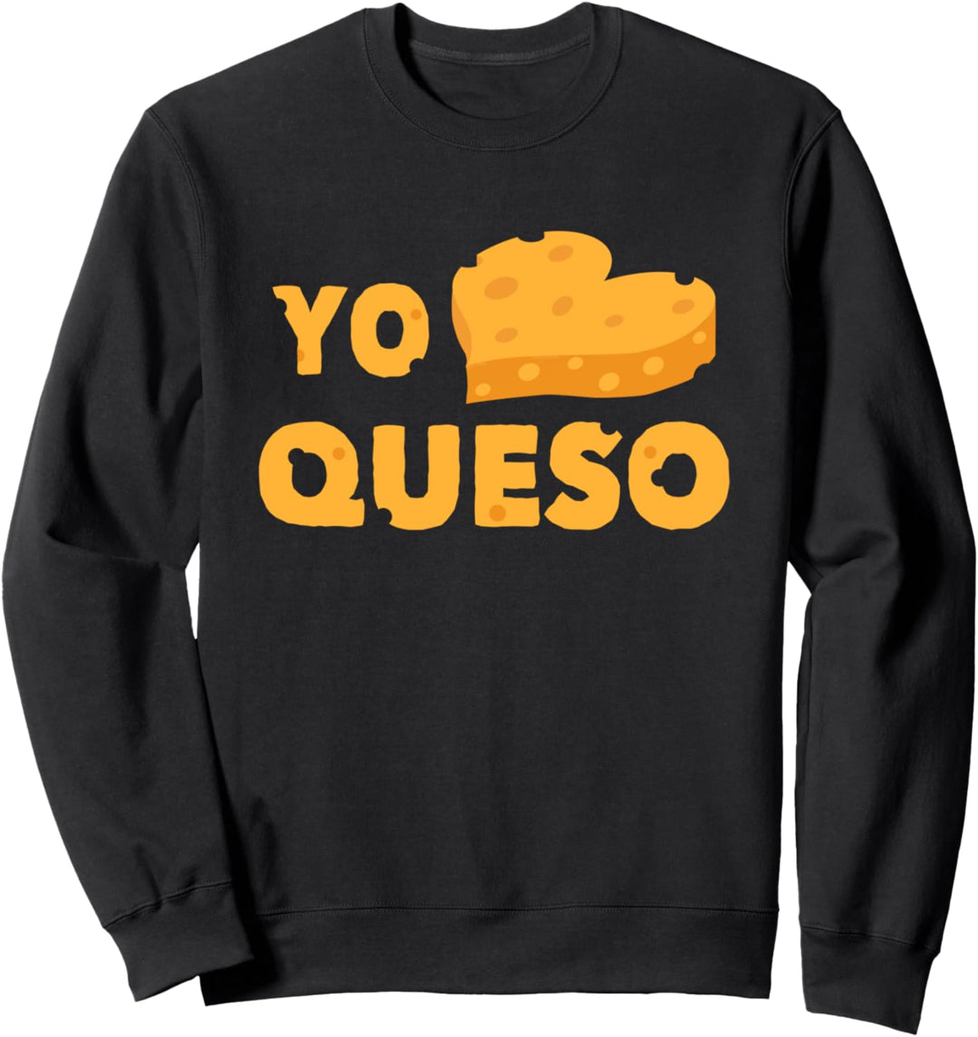Käse Molkerei Käsig Ich Liebe Käse Herz Langarm Sweatshirt