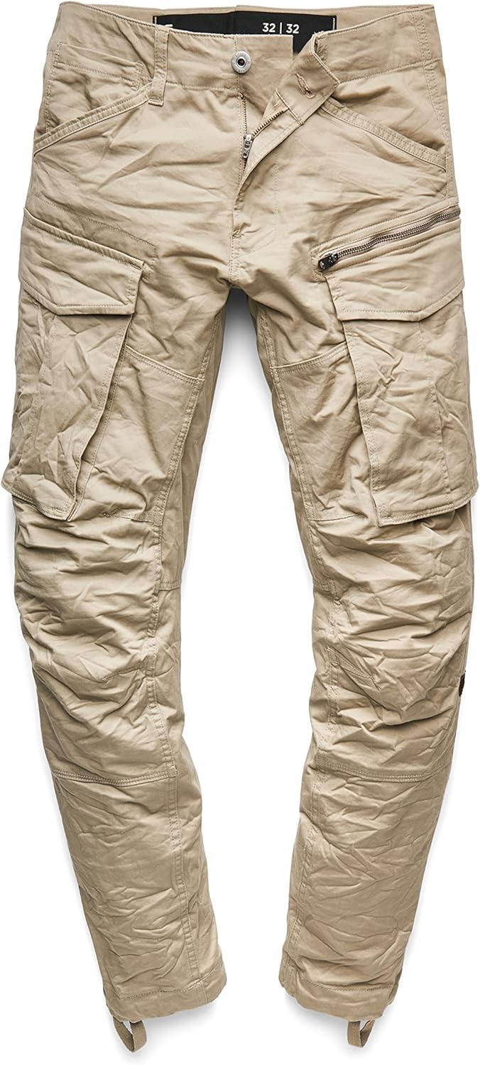 G-STAR RAW Herren Rovic Zip 3D Straight Tapered Hose 30W / 32L Beige (Dune 5126-239), 30W / 32L Beig