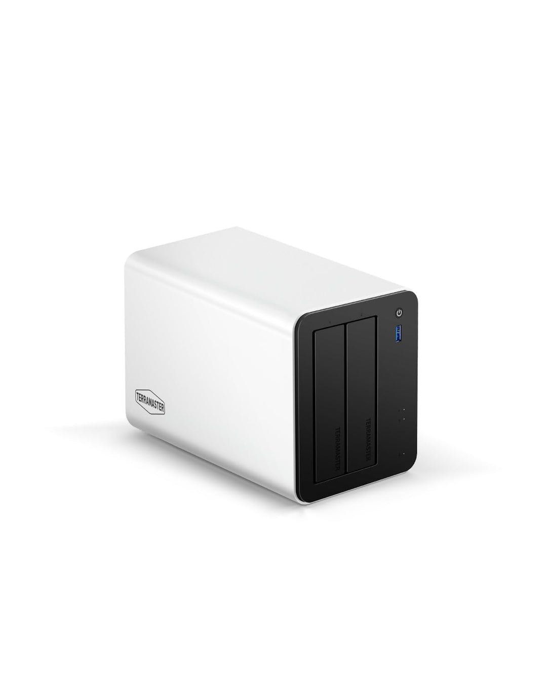TERRAMASTER F2-425 Plus NAS-Speicher – 2 Einschübe, Intel N150 Quad-Core-CPU, 8 GB RAM DDR5, 5GbE LA