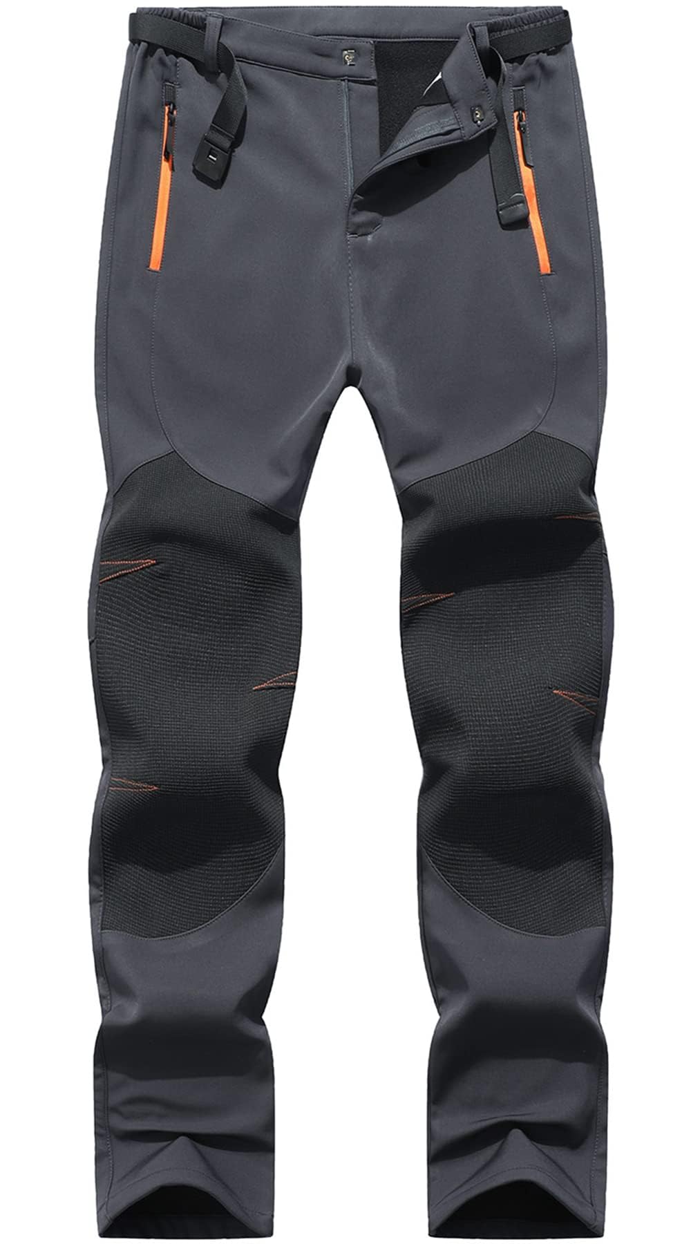 BenBoy Herren Wanderhose Wasserdicht Skihose Softshellhose Winddicht Outdoorhose Winter Warm Gefütte