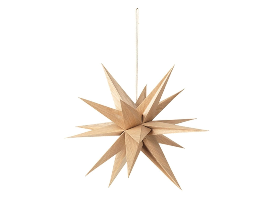Broste copenhagen Deko Stern Venus, Holz, 55 cm