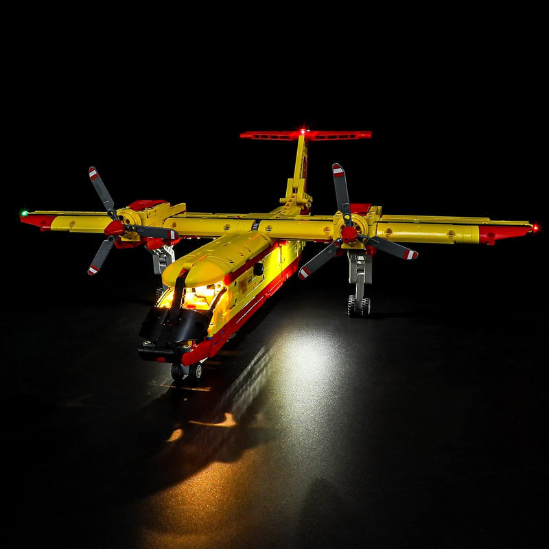 BRIKSMAX 42152 Led Licht für Lego Löschflugzeug - Compatible with Lego Technic Bausteinen Modell - O