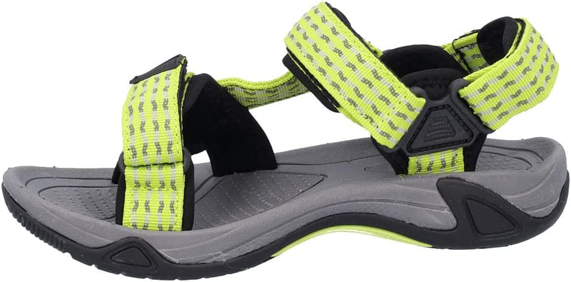 CMP Jungen Unisex Kinder Kids Hamal Hiking Sandal Sportsandale 28 EU Limegreen, 28 EU Limegreen