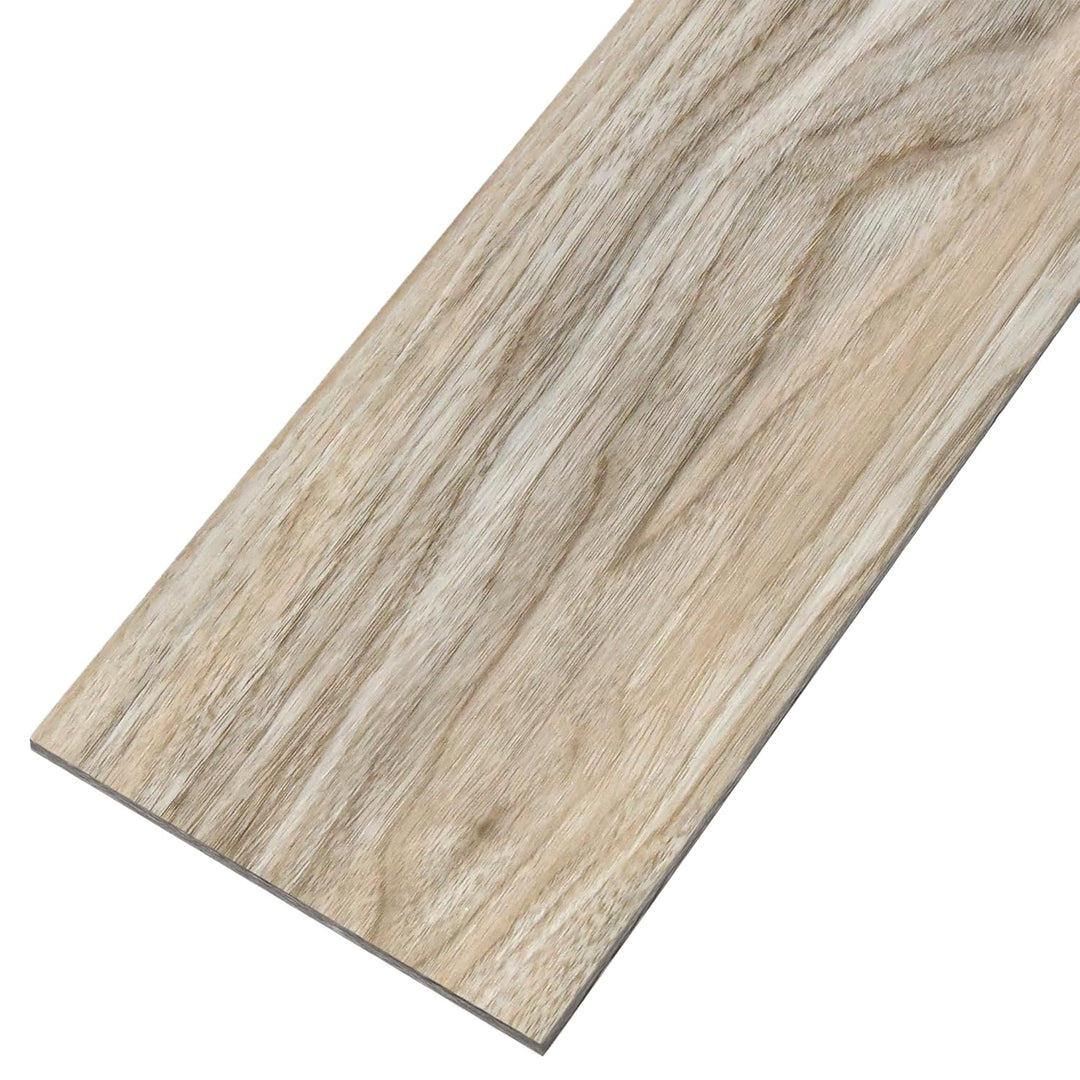 Aufun PVC Bodenbelag Vinylboden Selbstklebend 18 Stück 2.51m², Holzmaserung Bodenfliesen mit Holz-Op