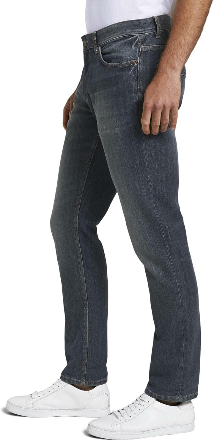 TOM TAILOR Herren Marvin Straight Jeans 32W / 36L 10281 - Mid Stone Wash Denim, 32W / 36L 10281 - Mi